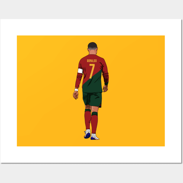 CR7 Wall Art by origin illustrations